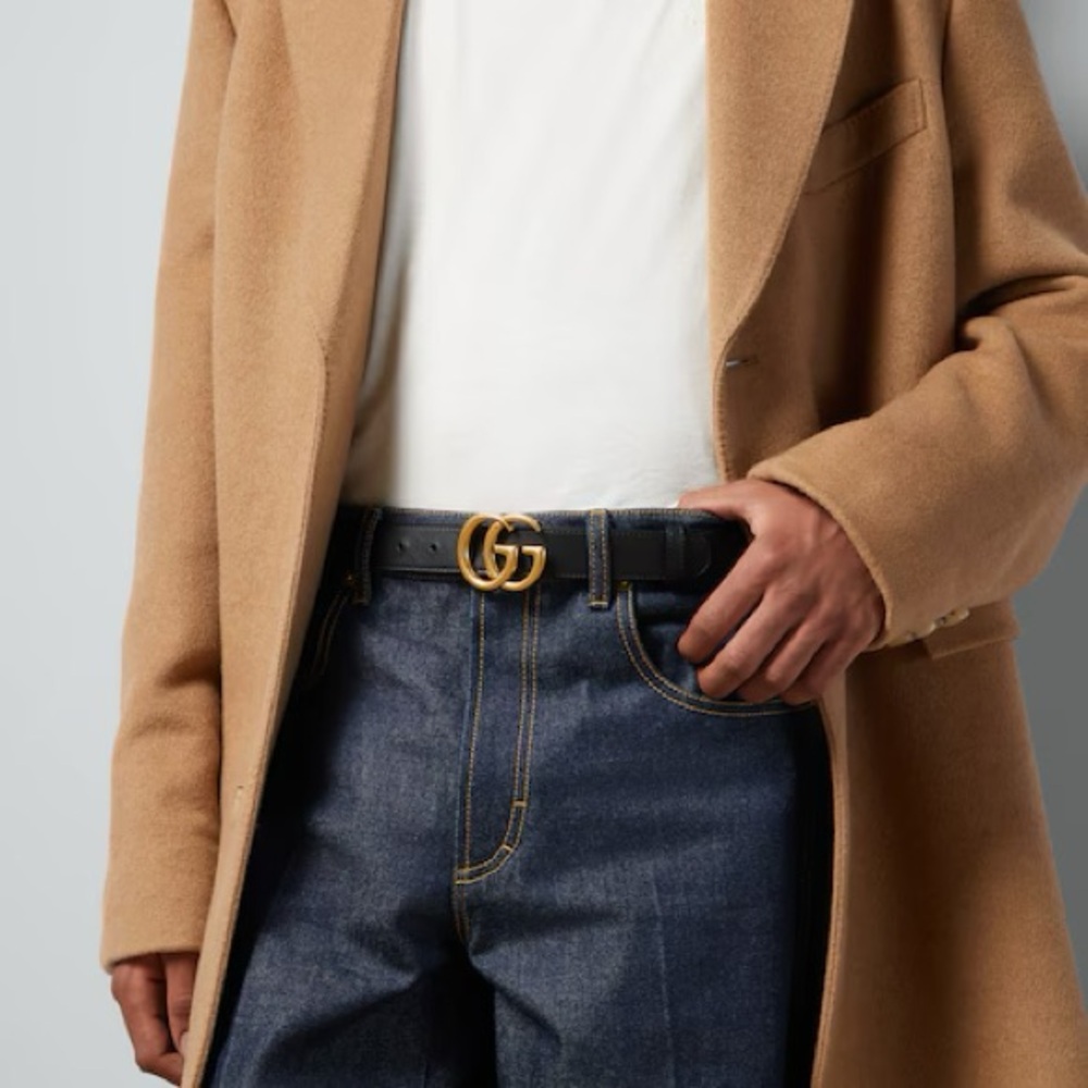 GUCCI Marmont Mini (Thin) Belt